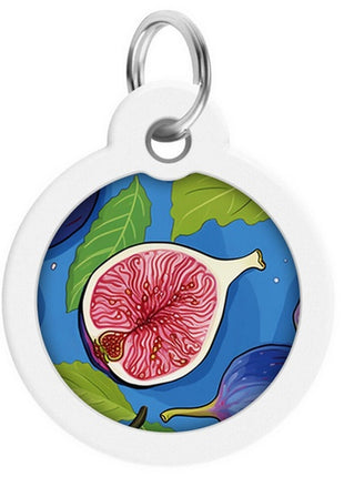 Collar WauDog Smart ID Zawieszka z QR-paszportem okrągła 3cm figa