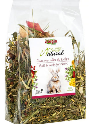 Alegia Natural Owocowe ziółka dla królika 130g