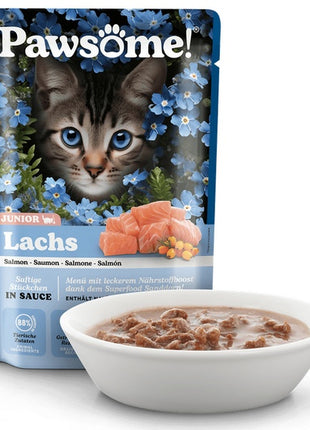 Pawsome Junior Lachs - łosoś saszetka 85g
