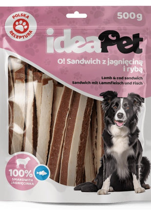 IdeaPet Sandwich z jagnięciną i rybą 500g