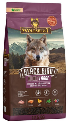 Wolfsblut Dog Black Bird Adult Large - indyk i bataty 12,5kg