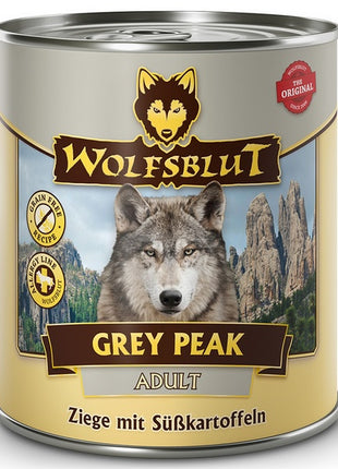 Wolfsblut Dog Grey Peak - koza i bataty puszka 800g