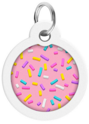 Collar WauDog Smart ID Zawieszka z QR-paszportem okrągła 3cm marshmellow