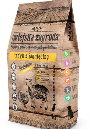 Wiejska Zagroda Indyk z jagnięciną 9kg