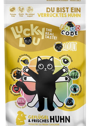 Lucky Lou Food Code Lifestage Adult Drób & Kurczak 750g