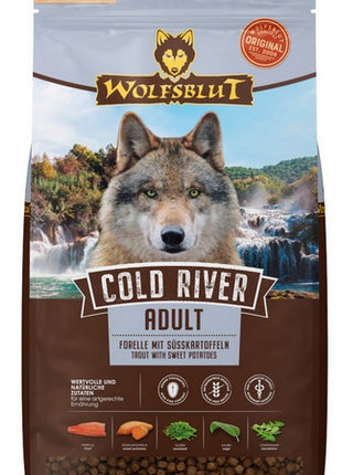 Wolfsblut Dog Cold River - pstrąg i bataty 12,5kg