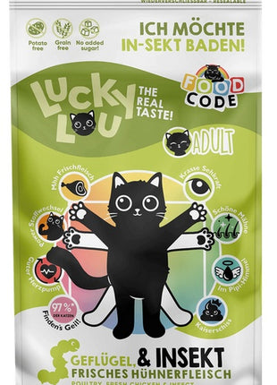 Lucky Lou Food Code Lifestage Adult Drób & Owady 750g