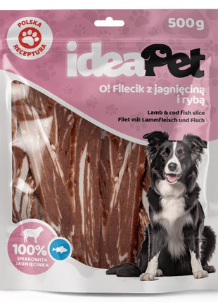 IdeaPet Fileciki z jagnięciną i rybą 500g