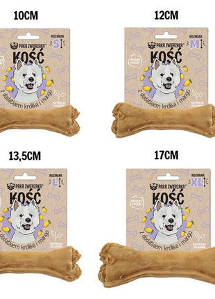 Paka Zwierzaka Kość z dodatkiem królika i mango XL 17cm
