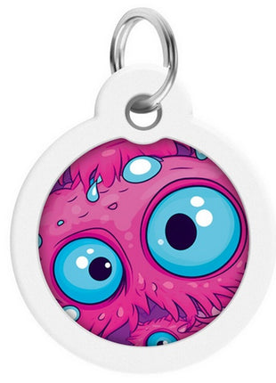 Collar WauDog Smart ID Zawieszka z QR-paszportem okrągła 3cm oko potwora