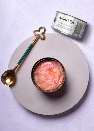 Amanova Cat Tuna & Shrimps - tuńczyk i krewetki w galaretce puszka 70g [10]