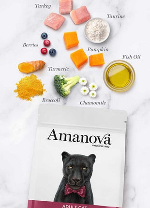 Amanova Cat Adult Turkey Delight - indyk 1,5kg