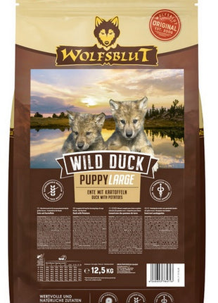 Wolfsblut Dog Wild Duck Puppy Large - kaczka i bataty 12,5kg