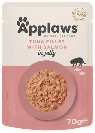 Applaws saszetka dla kota tuńczyk z łososiem w galaretce 70g