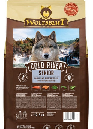 Wolfsblut Dog Cold River Senior - pstrąg i bataty 12,5kg