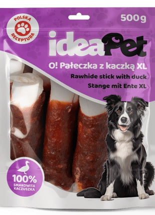 IdeaPet Pałeczka z kaczką XL 500g