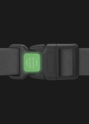 Collar Waterproof Obroża wodoodporna z QR-paszportem, plastikowy fastex, M 20mm/28-40cm czerwona