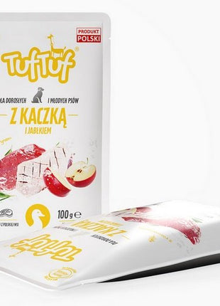 TUF TUF Kaczka z jabłkiem dla psa saszetka 100g