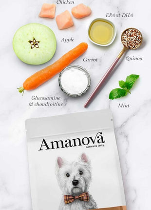 Amanova Dog Puppy Mini Exquisite Chicken - kurczak 500g