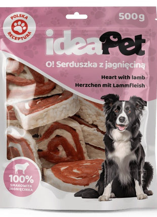 IdeaPet O! Serduszka z jagnięciną 500g