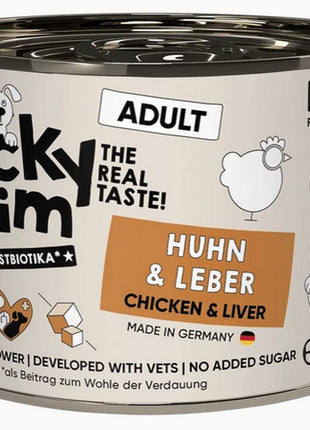 Lucky Jim Classic Mini Adult Kurczak i wątróbka puszka 200g