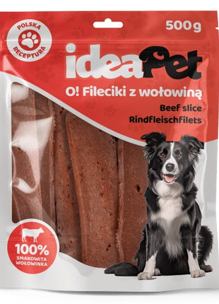 IdeaPet Fileciki z wołowiną 500g