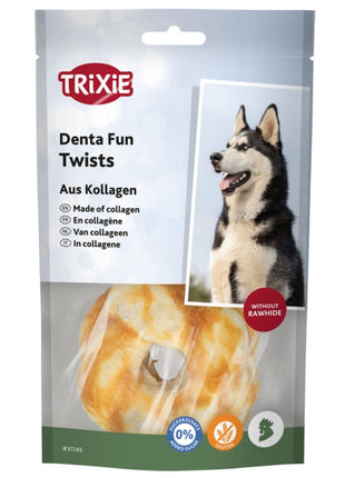 Trixie Denta Fun Twists aus Kollagen