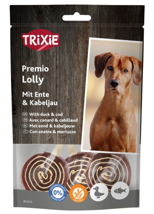 Trixie Premio Lolly mit Ente und Kabeljau