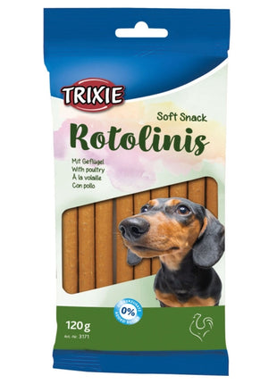 Trixie Rotolinis mit Geflügel - 12 Stück/120g