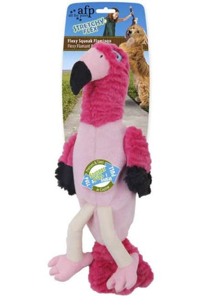 All for Paws Stretchy Flex - Flexy Squeak Flamingo