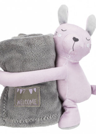 Trixie Junior Kuschel-Set - grau/flieder