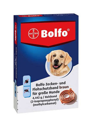 BOLFO Zecken- und Flohschutzband für große Hunde, 65 cm