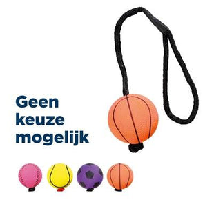 Trixie Sportbal Aan Touw Schuimrubber Drijvend - Leuk zomerspeeltje