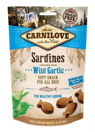 Carnilove Soft Snack Sardines / Wilde Knoflook