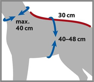 Trixie Badjas Hond Badstof Grijs