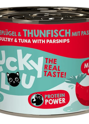 Lucky Lou Lifestage Adult Drób i tuńczyk puszka 200g