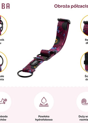 CHABA Obroża półzaciskowa Story III M Lakota