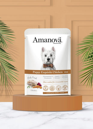 Amanova Dog Puppy Exquisite Chicken - kurczak saszetka 100g [P08]