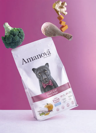 Amanova Cat Adult Turkey Delight - indyk 1,5kg