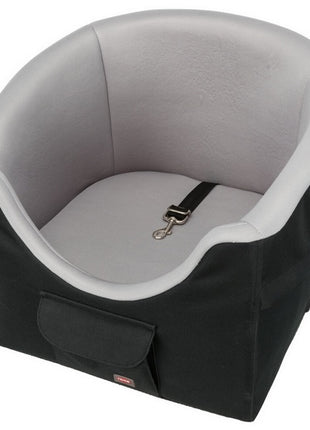 Trixie Siedzisko samochodowe dla psa 41x39x42cm czarno-szare [TX-13176]