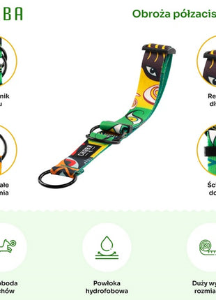 CHABA Obroża półzaciskowa Story III M Jumbo