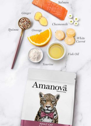 Amanova Cat Adult Salmon Deluxe - łosoś 6kg
