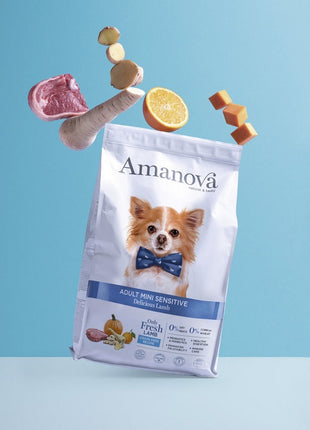 Amanova Dog Adult Mini Sensitive Delicious Lamb - jagnięcina 2kg