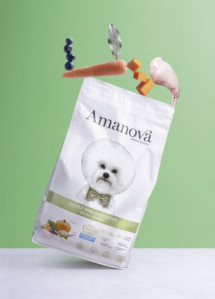 Amanova Dog Adult Mini Digestive Divine Rabbit - królik 2kg
