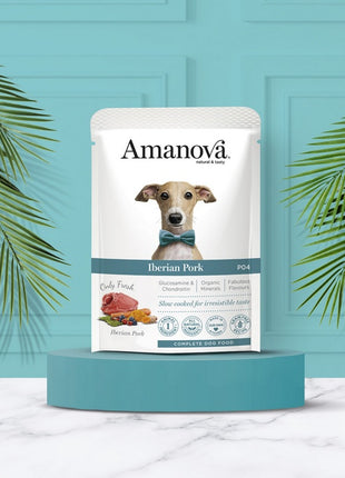 Amanova Dog Adult Iberian Pork - wieprzowina saszetka 100g [P04]