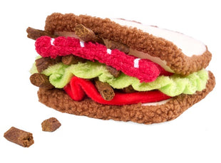 ZippyPaws Pluszowa zabawka dla psa Snufflerz Sandwich [ZP1147]