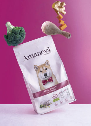 Amanova Dog Adult Obesity Turkey Delight - indyk 2kg