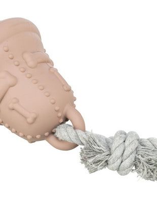 Trixie Zabawka Świąteczna dla psa Dzwonek z linką beżowy 12/36cm [TX-92018]