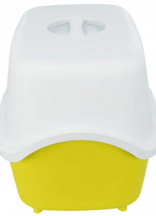 Trixie Katzentoilette Vico - lime/weiß