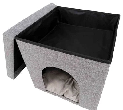 Trixie Poef Kattenmand Relax-Iglo Alois Grijs